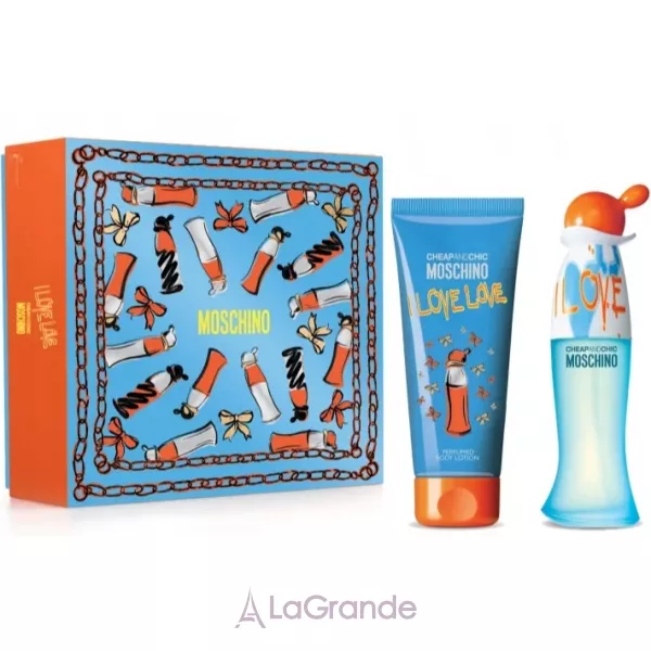 Moschino Cheap and Chic I Love Love ���� (�������� ���� 50 �� + ������� ��� ��� 100 ��)