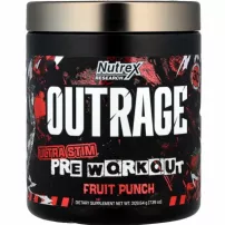 Nutrex Research Outrage Ultra Stim Pre Workout Fruit Punch ����������������� �������� "��������� ����"