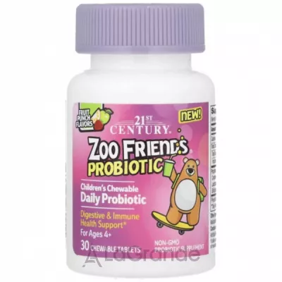 21st Century Zoo Friends Probiotic �������� ��� ���� �� 4-� ���� � ������ ���������� �����
