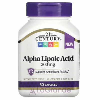 21st Century Alpha Lipoic Acid 200 mg ĳ������ ������� 