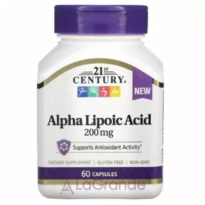21st Century Alpha Lipoic Acid 200 mg ĳ������ ������� 