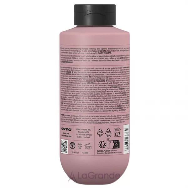 Osmo Pink Soda Colour Enhancing Shampoo ������� ��� ����������� ������� ��������