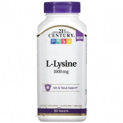 21st Century L-Lysine 1000 mg ����������� ������� 