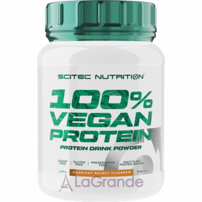 Scitec Nutrition 100% Vegan Protein Hazelnut Walnut ��������� ������� 