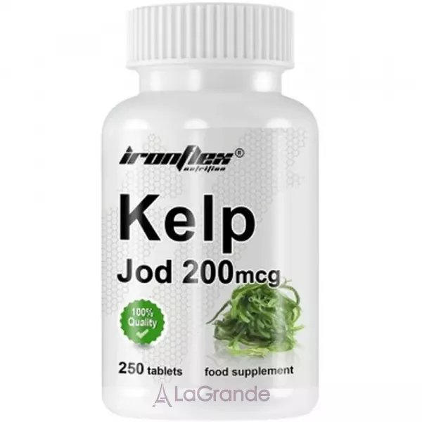 IronFlex Kelp Jod 200 m�g ����������� ������� 