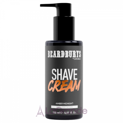 Beardburys Amber Midnight Shave Cream ���� ��� ������ ����� �����������