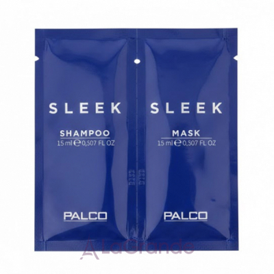 Palco Professional Sleek Shampoo + Mask ���� ��� ������� (���������������� ������� 15�� + ����� ��������������� 15��)