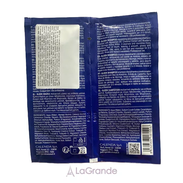 Palco Professional Sleek Shampoo + Mask ����� ��� ����� (�������������� ������� 15�� + ����� �������������� 15��)