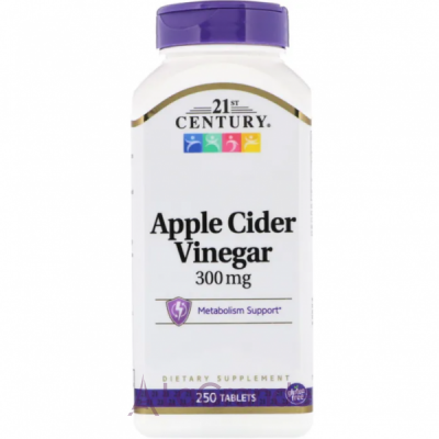 21st Century Apple Cider Vinegar 300 mg ����������� ������� 