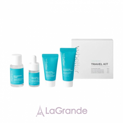 VVBetter Travel Kit ����� (clin/f/20ml + toner/30ml + ser/10ml + cr/10ml)
