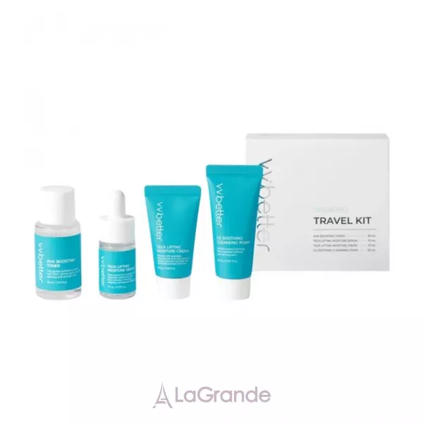VVBetter Travel Kit ����� (clin/f/20ml + toner/30ml + ser/10ml + cr/10ml)