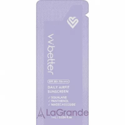 VVbetter Daily Airfit Sunscreen ������ ������������� ���� ��� ������� SPF50+