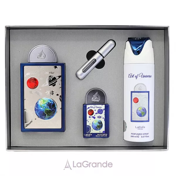 Lattafa Perfumes Art Of Universe ����� (��������������� ���� 100 �� + ��������������� ���� 20 �� + ���������� 200 �� + ���������)