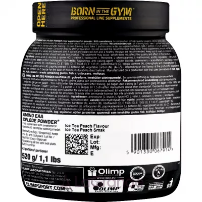 Olimp Amino EAA Xplode Powder Ice Tea Peach ������������� ��� ������ �� ������ ����������� ���