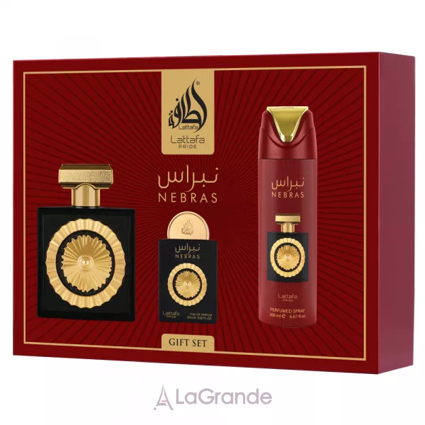 Lattafa Perfumes Nebras ����� (��������������� ���� 100 �� + ��������������� ���� 20 �� + ���������� 200 ��)