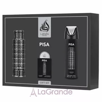 Lattafa Perfumes Pisa ����� (��������������� ���� 100 �� + ��������������� ���� 20 �� + ���������� 200 ��)