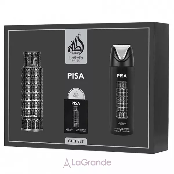 Lattafa Perfumes Pisa ����� (��������������� ���� 100 �� + ��������������� ���� 20 �� + ���������� 200 ��)