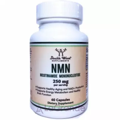 Double Wood NMN Nicotinamide Mononucleotide 250 mg ĳ������ ������� NMN (ͳ�������-�������������) 250 ��