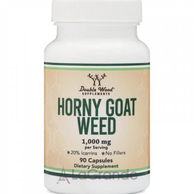Double Wood Horny Goat Weed 1000 mg ĳ������ ������� ��� �������� ��������� ����
