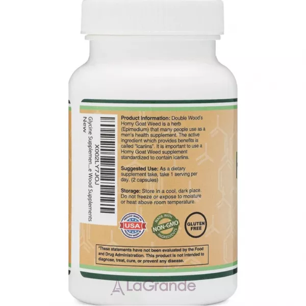 Double Wood Horny Goat Weed 1000 mg ĳ������ ������� ��� �������� ��������� ����