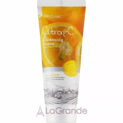 3W Clinic Citron-C Cleansing Foam ϳ��� ��� �������� � ���������� �������