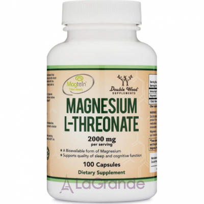 Double Wood Magnesium L-Threonate 2000 mg ĳ������ ������� 