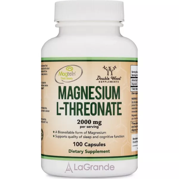 Double Wood Magnesium L-Threonate 2000 mg ĳ������ ������� 