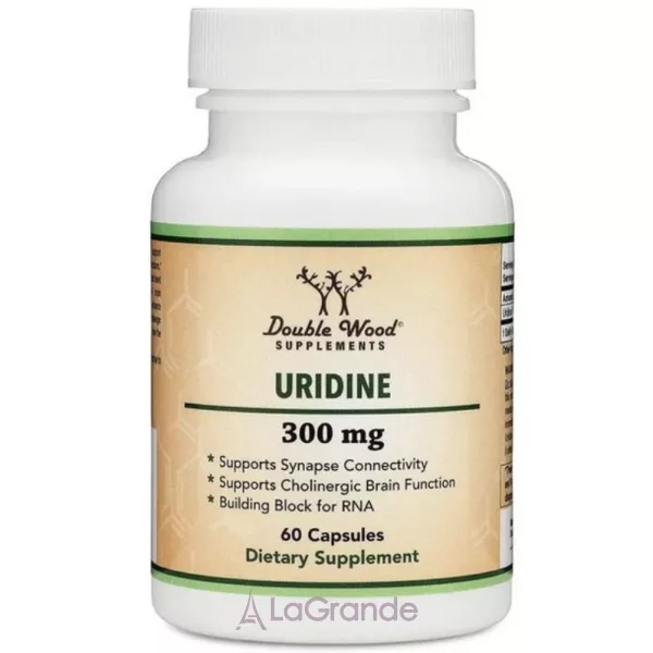 Double Wood Supplements Uridine 300 mg ĳ������ ������� 