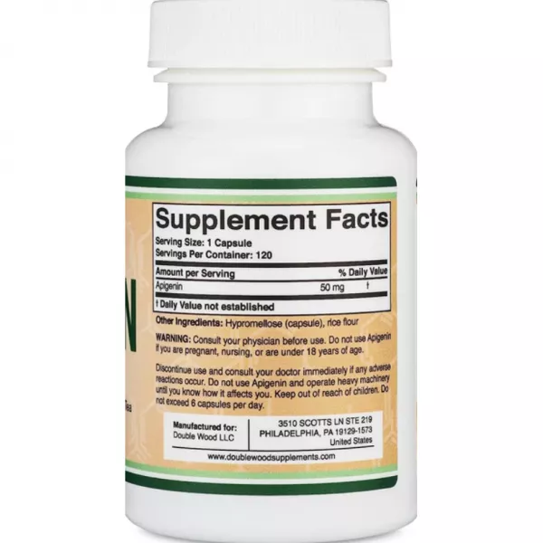 Double Wood  Apigenin 50 mg ����������� ������� 