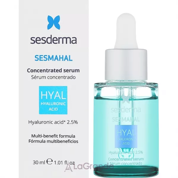 Sesderma Sesmahal Hyal Hyaluronic Acid 2.5% Concentrated Serum ������������� ��������� � ����������� ��������