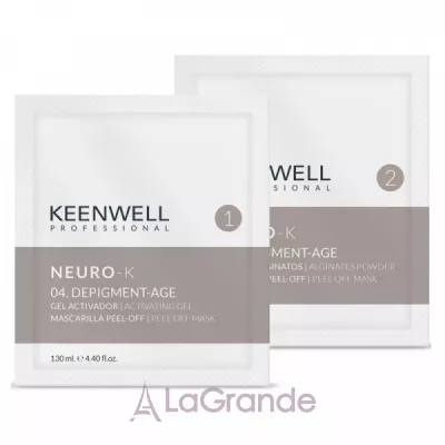 Keenwell Neuro-K 04 Depigment-Age Peel-Off Mask ��������������� ��������� ����� �04