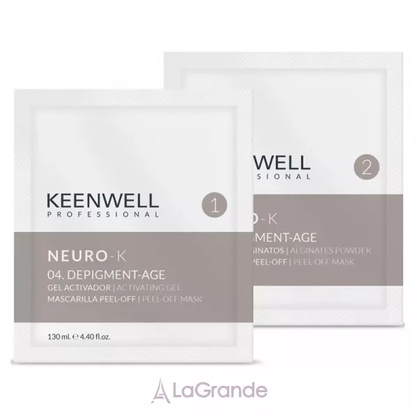 Keenwell Neuro-K 04 Depigment-Age Peel-Off Mask ���������������� ����������� ����� �04