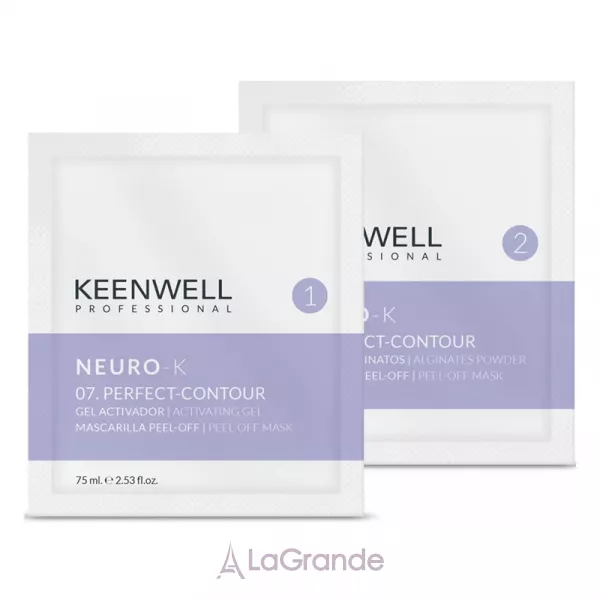 Keenwell Neuro-K 07 Perfect Contour Peel-Off Mask ���������� ����� ��� ���� ������ ���� � ��� �07