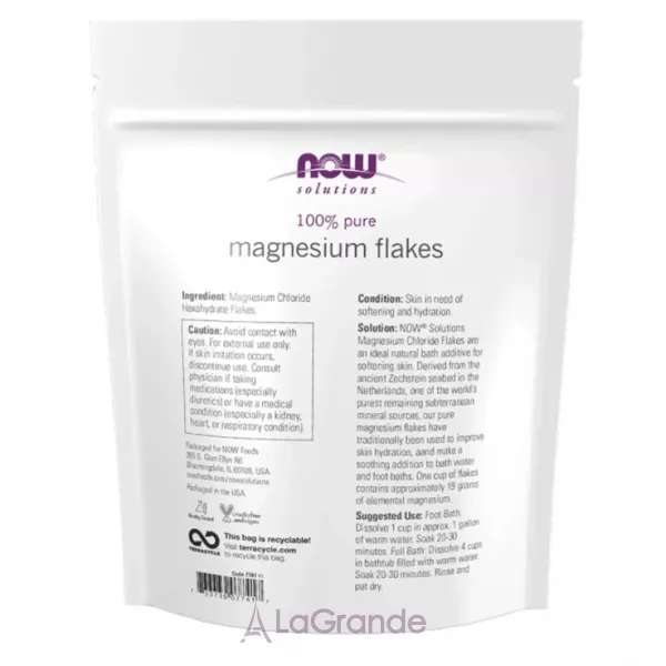 Now Foods Magnesium Flakes ��������� ������