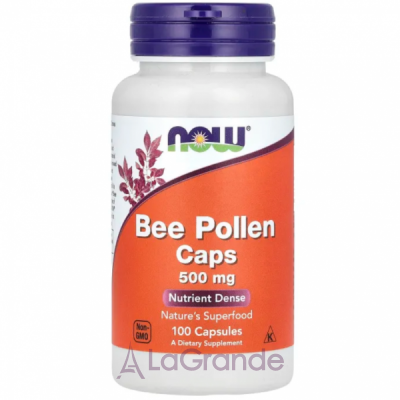 Now Foods Bee Pollen Caps 500 mg ������� ������� 