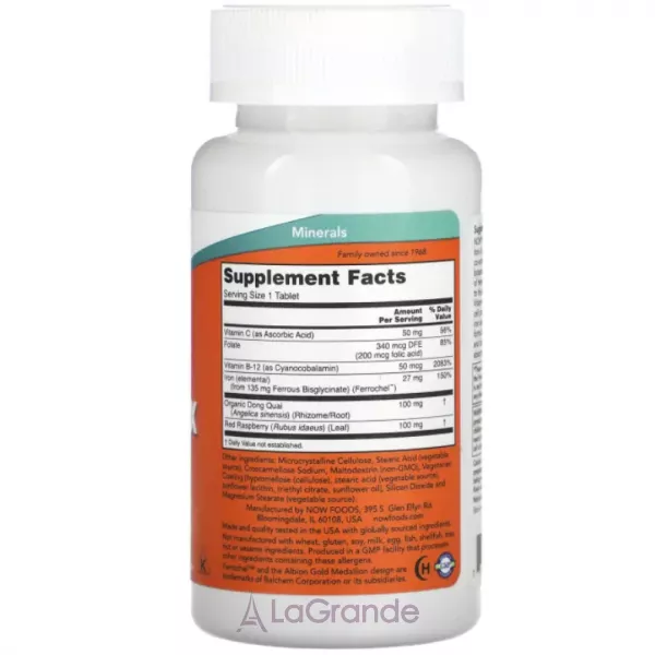 Now Foods Iron Complex ������� ������� 