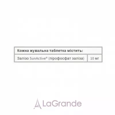 Natural Factors BigFriends Chewable Iron 10 mg ĳ������ ������� 