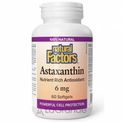 Natural Factors Astaxanthin 6 mg ����������� ������� 