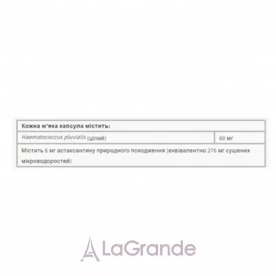 Natural Factors Astaxanthin 6 mg ����������� ������� 