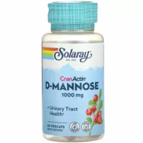 Solaray CranActin D-Mannose 1000 mg ����������� ������� "D-������� � ���������� ������"