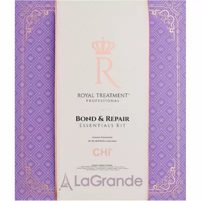 Chi Royal Treatment Bond & Repair Essentials Kit ����� ��� ���� ����� ����� (shm/355ml + cond/355ml + oil/118ml)
