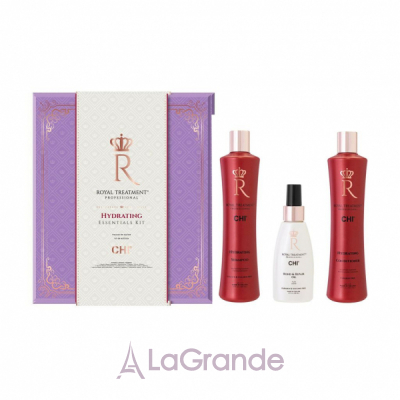CHI Royal Treatment Hydrating Essentials Kit ����� ��� ���������� ����� (shm/355ml + cond/355ml + h/oil/118ml)