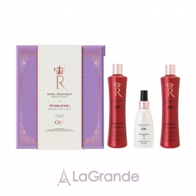 CHI Royal Treatment Hydrating Essentials Kit ����� ��� ���������� ����� (shm/355ml + cond/355ml + h/oil/118ml)