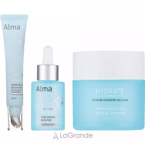 Alma K. Timeless Beauty Age-Defying Set ���� ����������� ������� ��� ������� (boost/30ml + eye/gel-cr/20ml + f/cr/50ml)