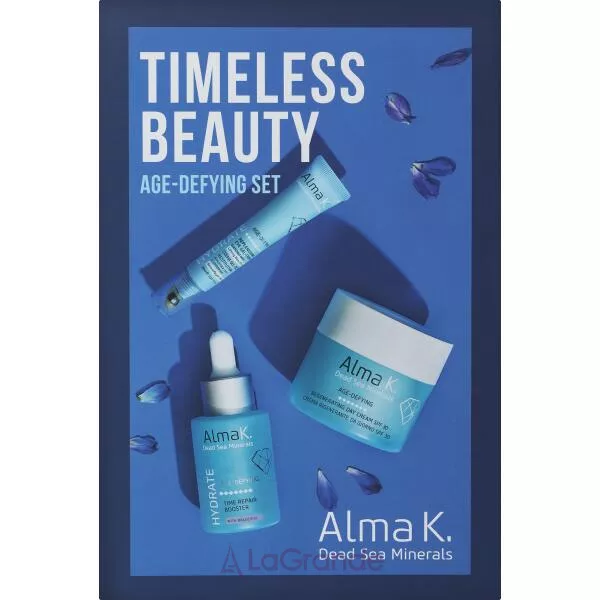 Alma K. Timeless Beauty Age-Defying Set ���� ����������� ������� ��� ������� (boost/30ml + eye/gel-cr/20ml + f/cr/50ml)