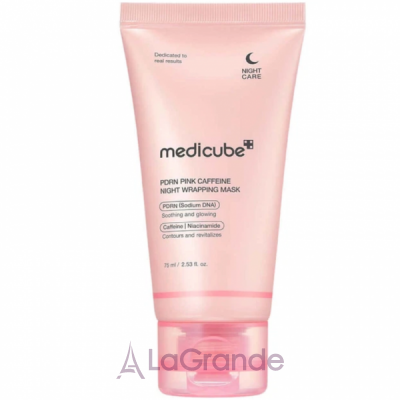 Medicube PDRN Pink Caffeine Night Wrapping Mask ������ �����-������ � ���������������� � ��������