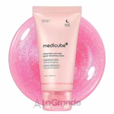 Medicube PDRN Pink Caffeine Night Wrapping Mask ������ �����-������ � ���������������� � ��������