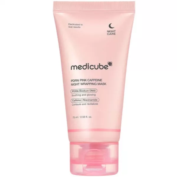 Medicube PDRN Pink Caffeine Night Wrapping Mask ������ �����-������ � ���������������� � ��������