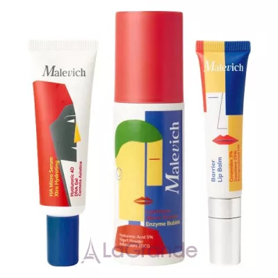 Malevich Stars Set ���� ��� ��� ���� ���� (f/serum/30ml + powder/60g + lip/balm/15ml + pouch/1pcs)