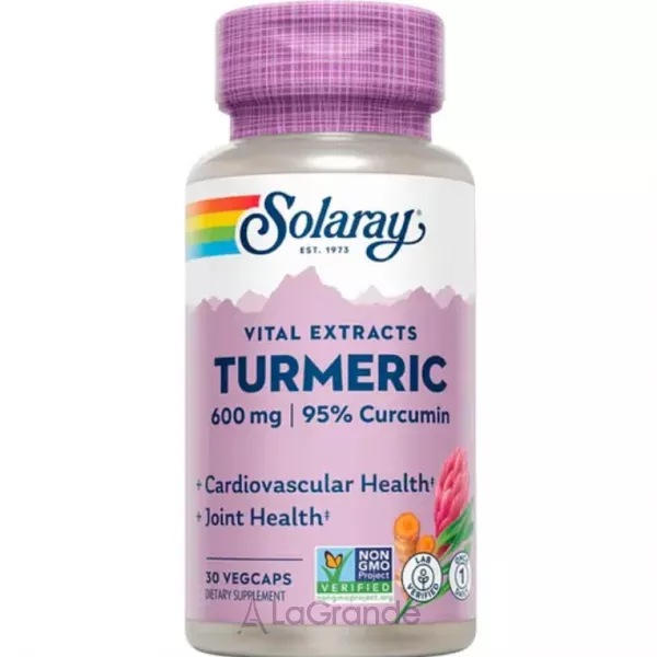 Solaray Turmeric 600 mg ĳ������ ������� 